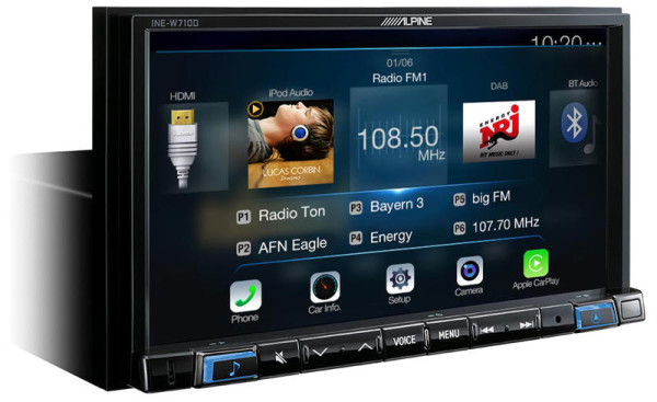 Alpine INE-W720D